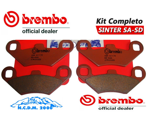 Pastiglie freno brembo sd - freno,
