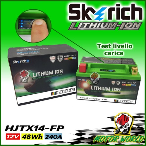 Batteria litio skyrich - batteria,