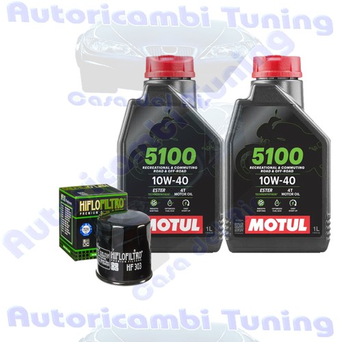 Kit tagliando olio motul - olio, 5100